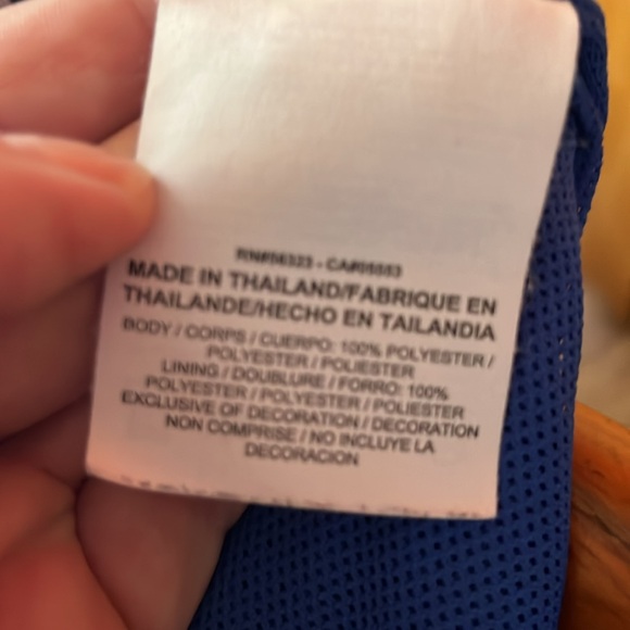 Nike Mesh Double Layer Shorts Drawstring Basketball Blue White Boy’s Medium EUC - Picture 6 of 6